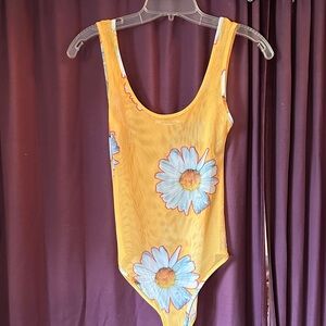 Floral body suit